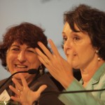 Telstra's Deena Shiff and NSW MP Pru Goward Telstra's Deena Shiff and NSW MP Pru Goward