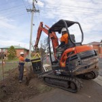 The NBN under construction