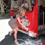 Champagne everywhere! Champagne everywhere!