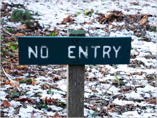noentry