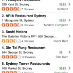 Aus mobile search results screenshot Aus mobile search results screenshot