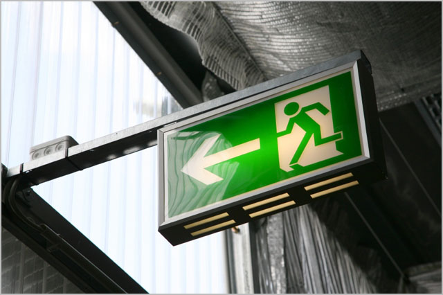 exit